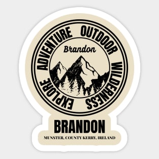 Brandon Mountain, County Kerry Ireland Sticker